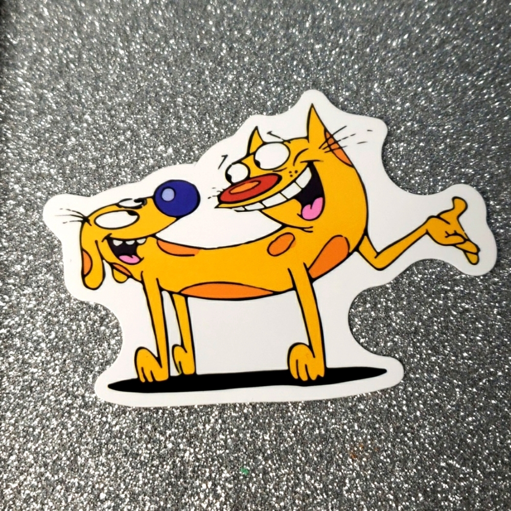 10/$10 CATDOG Nickelodeon Waterproof Sticker